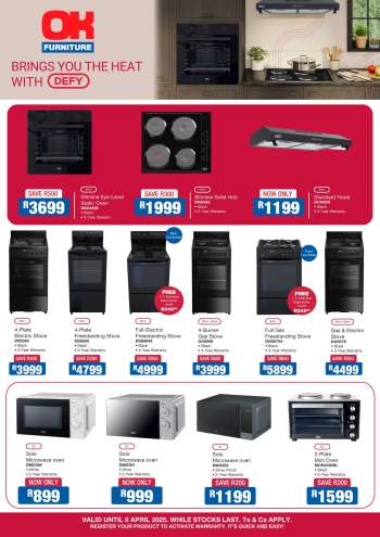 OK Furniture catalogue  - 26/03/2025 - 06/04/2025.