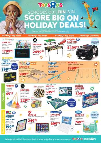 Toys R Us catalogue  - 25/03/2025 - 06/04/2025.
