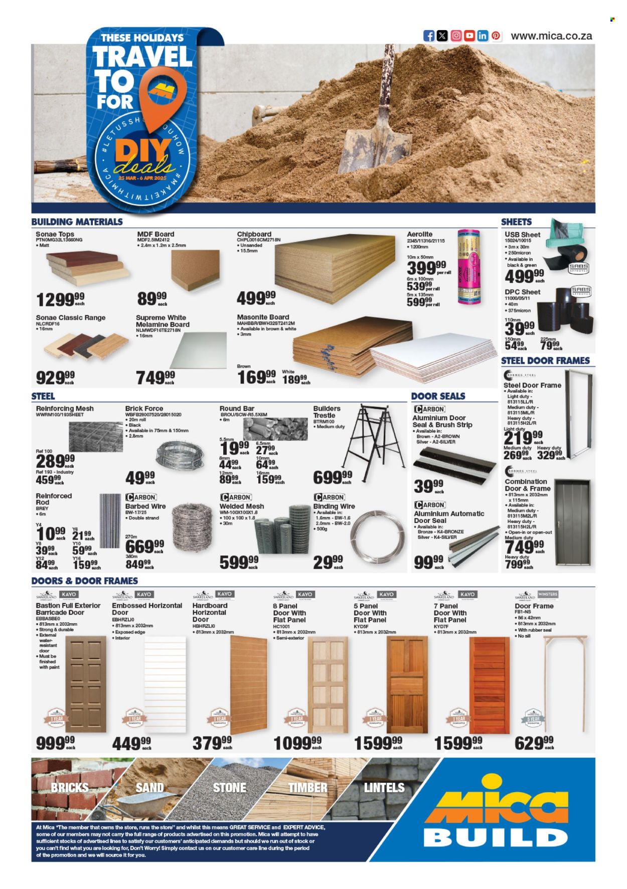 Mica specials - 25/03/2025 - 06/04/2025. Page 1