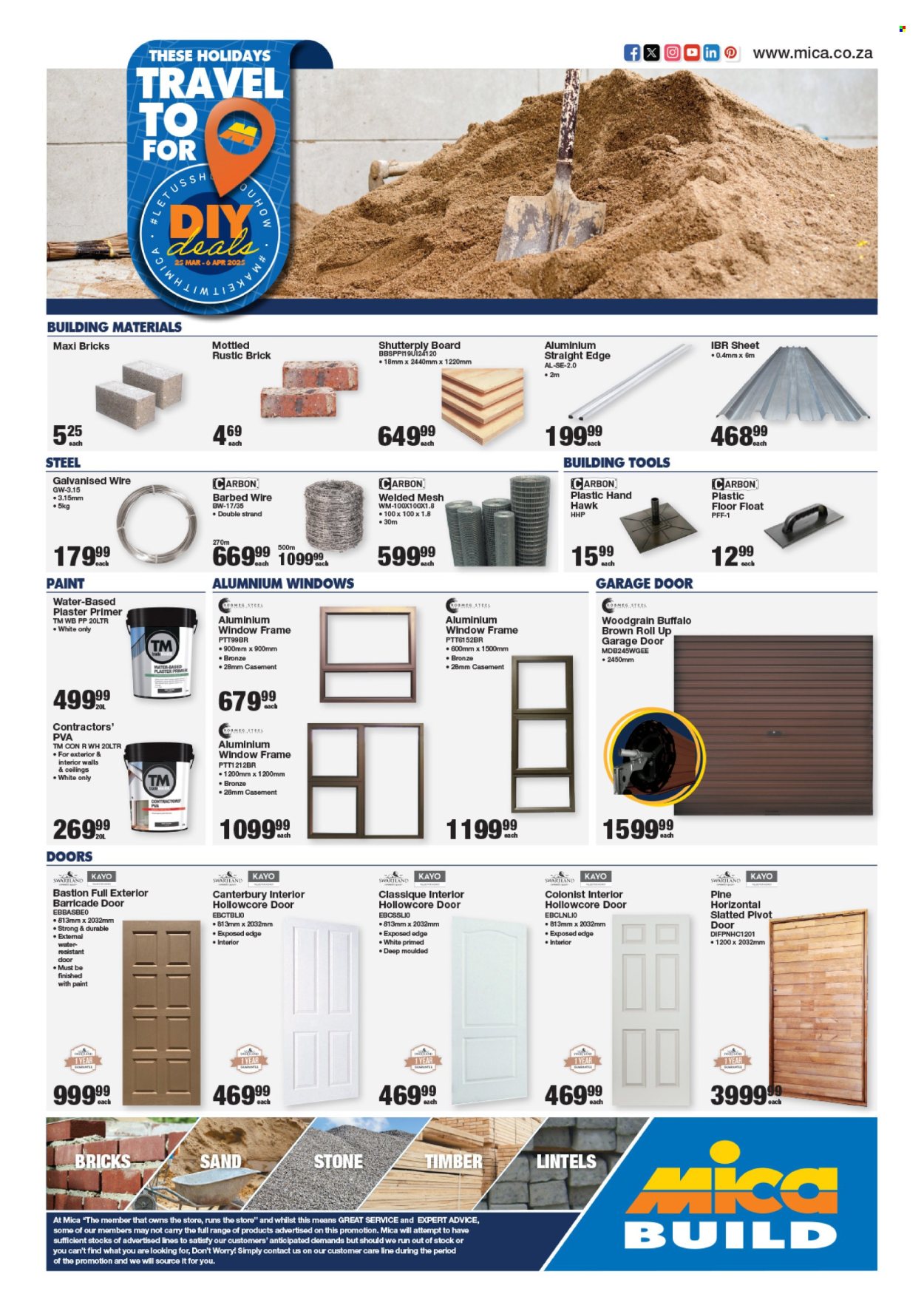 Mica specials - 25/03/2025 - 06/04/2025. Page 1
