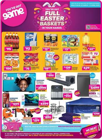 Game catalogue  - 25/03/2025 - 21/04/2025.