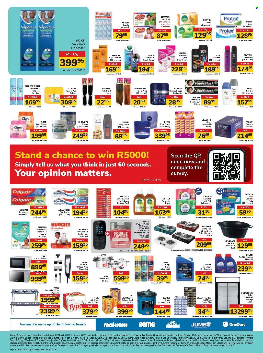 Jumbo Cash & Carry specials - 27/03/2025 - 09/04/2025. Page 4
