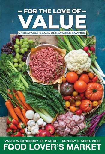 Food Lover's Market catalogue  - 26/03/2025 - 06/04/2025.