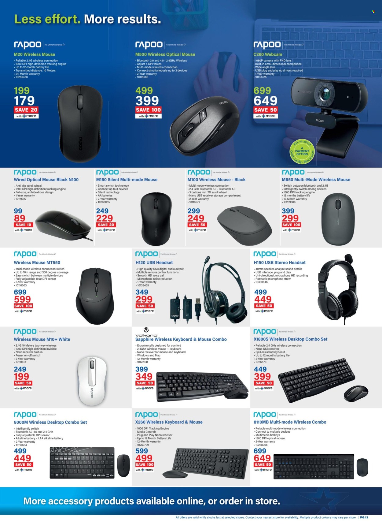 Incredible Connection specials - 31/03/2025 - 28/04/2025. Page 13