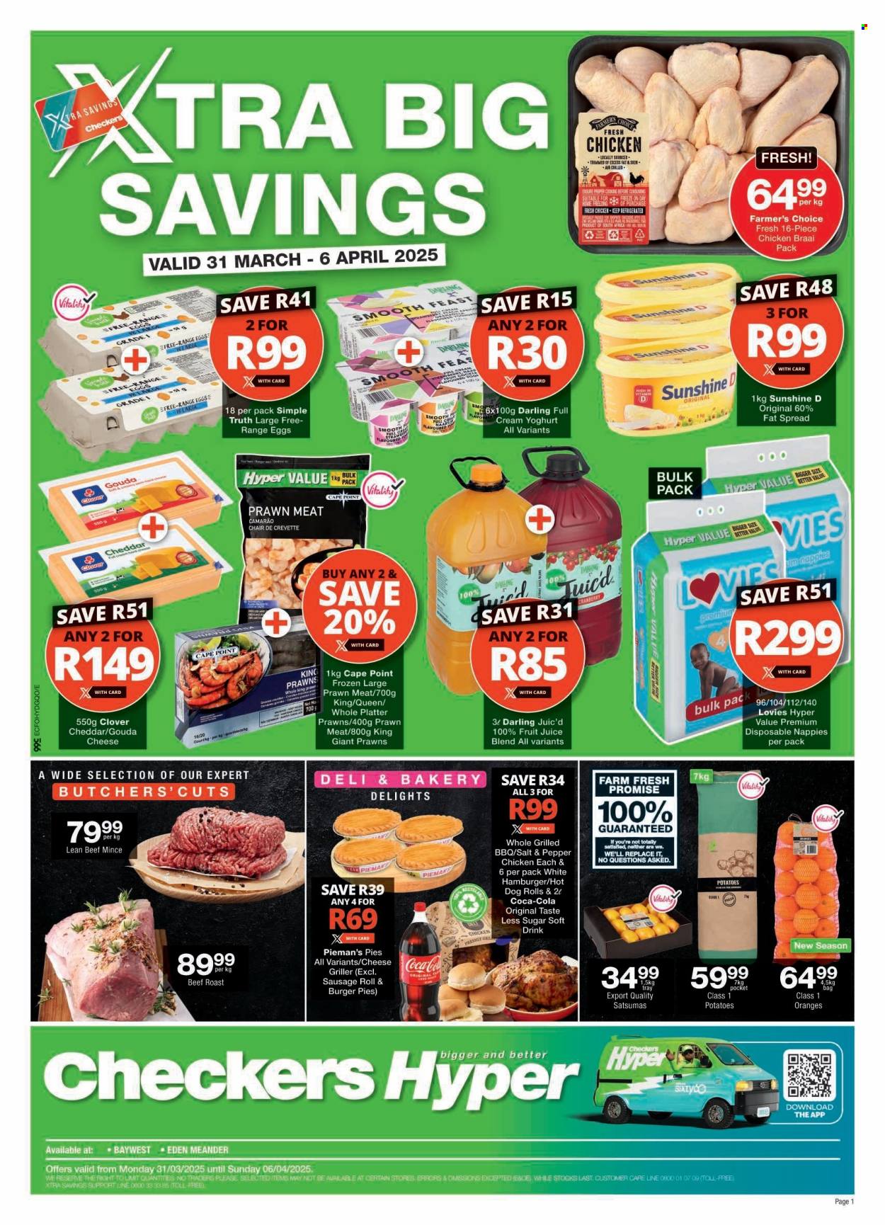 Checkers specials - 31/03/2025 - 06/04/2025. Page 1