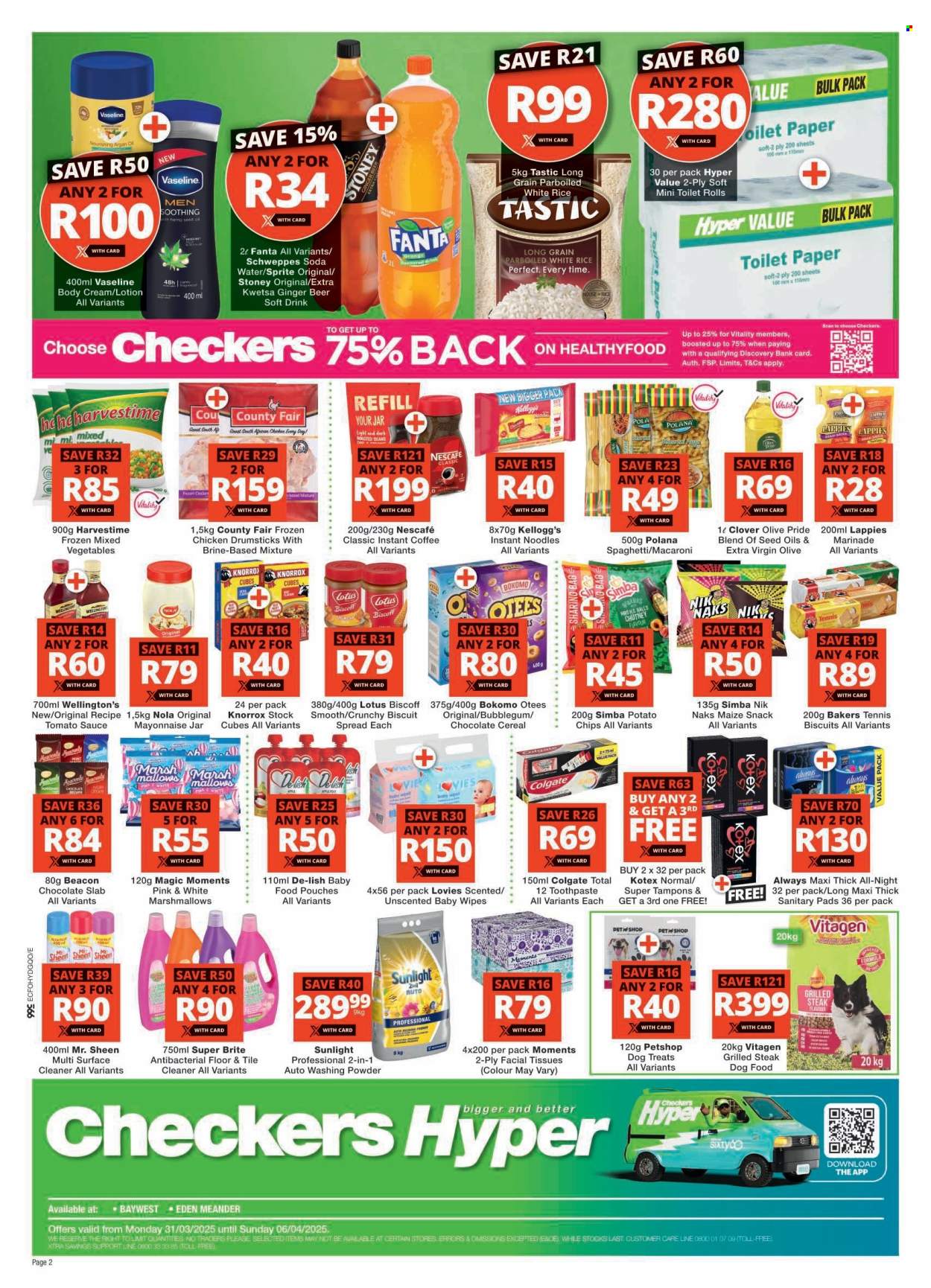 Checkers specials - 31/03/2025 - 06/04/2025. Page 2