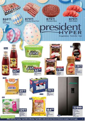 President Hyper catalogue  - 01/04/2025 - 07/04/2025.