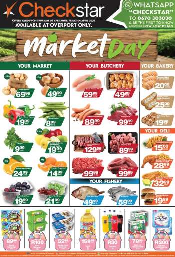 Checkstar catalogue  - 03/04/2025 - 04/04/2025.