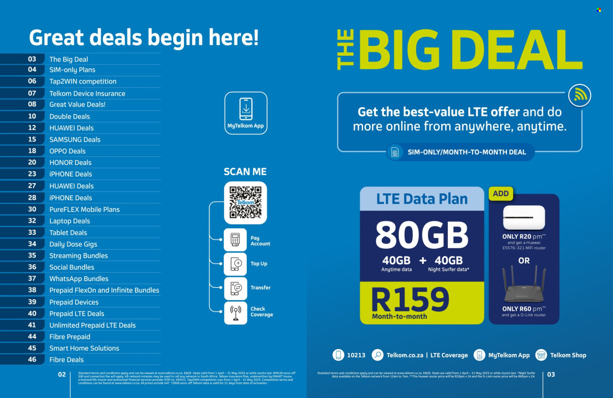 Telkom specials - 01/04/2025 - 31/05/2025. Page 2