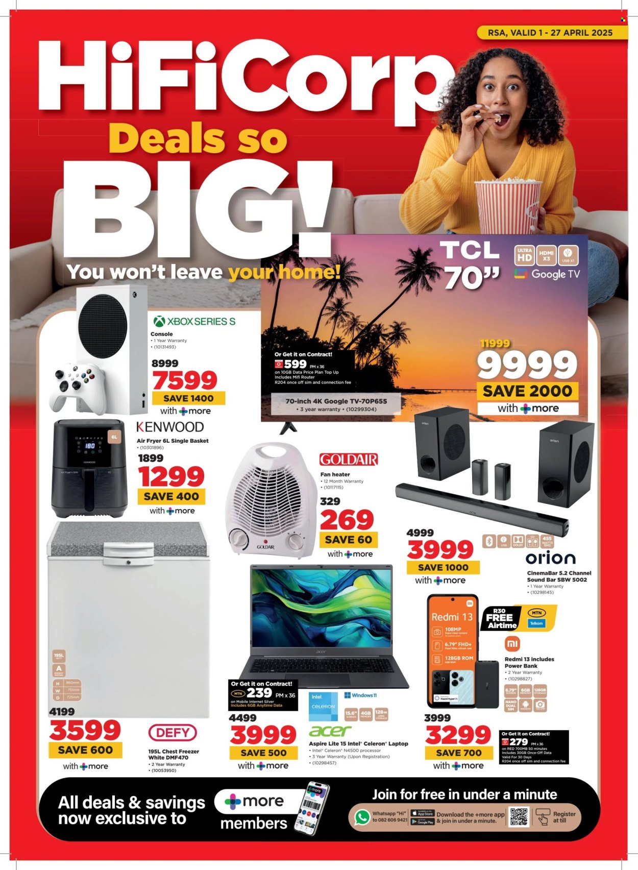HiFi Corp specials - 01/04/2025 - 27/04/2025. Page 1