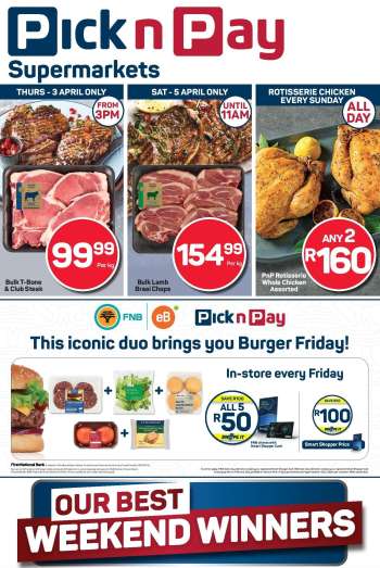 Pick n Pay Supermarket catalogue  - 03/04/2025 - 06/04/2025.