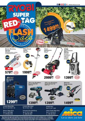Mica catalogue  - 01/04/2025 - 30/04/2025.