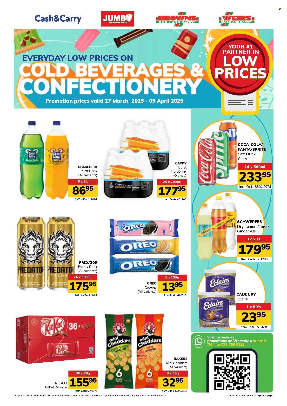 Jumbo Cash & Carry specials - 27/03/2025 - 09/04/2025. Page 1