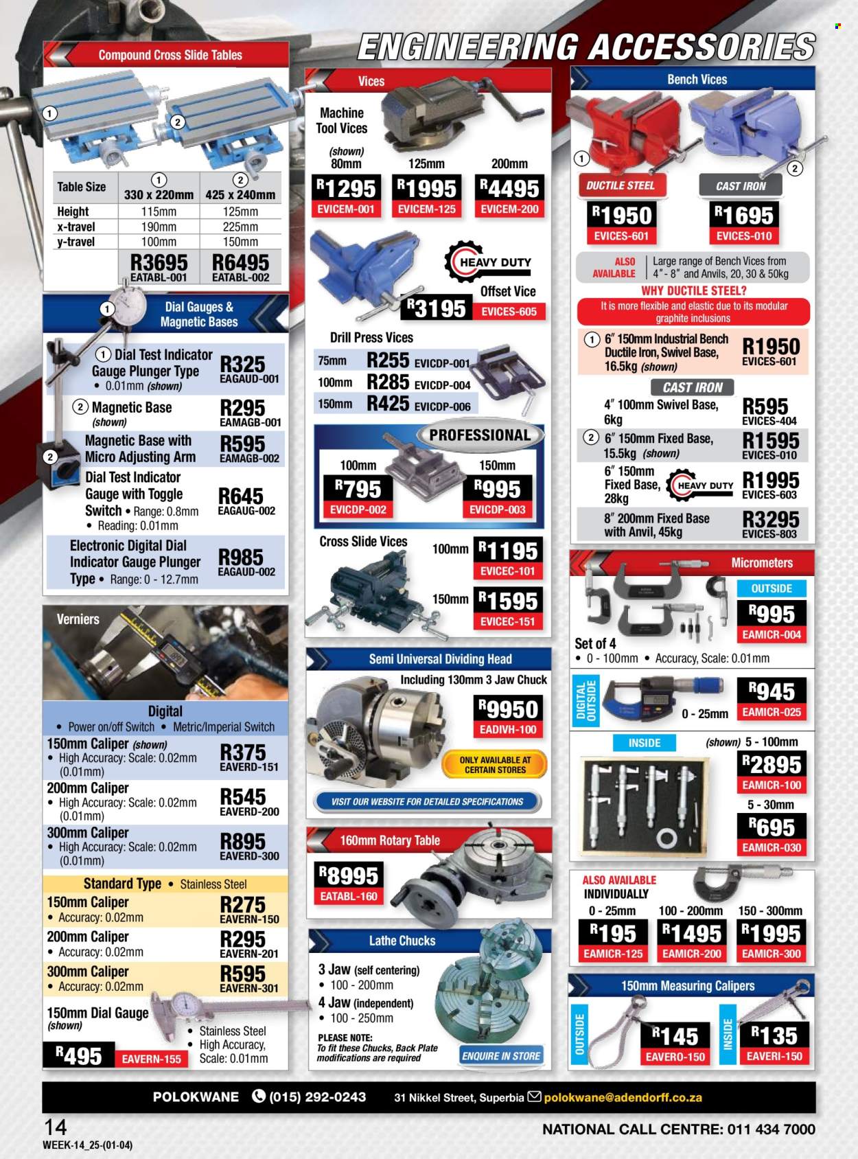 Adendorff Machinery Mart specials - 01/04/2025 - 30/04/2025. Page 16