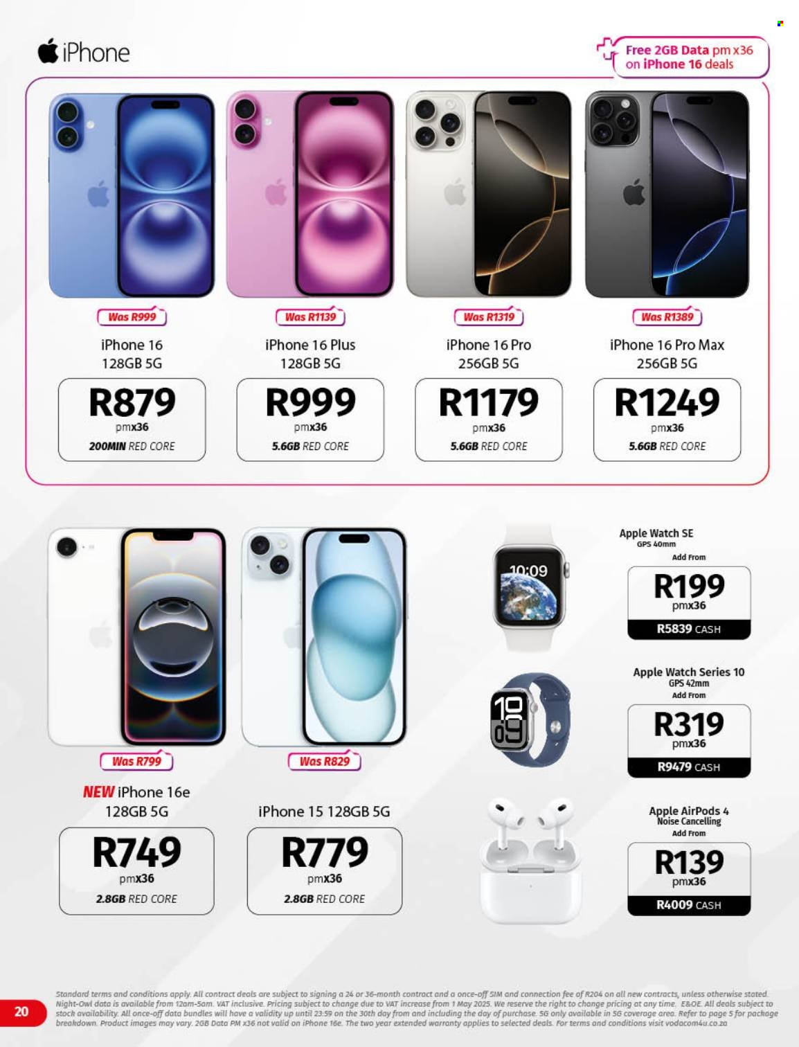 Vodacom specials - 04/04/2025 - 06/05/2025. Page 20