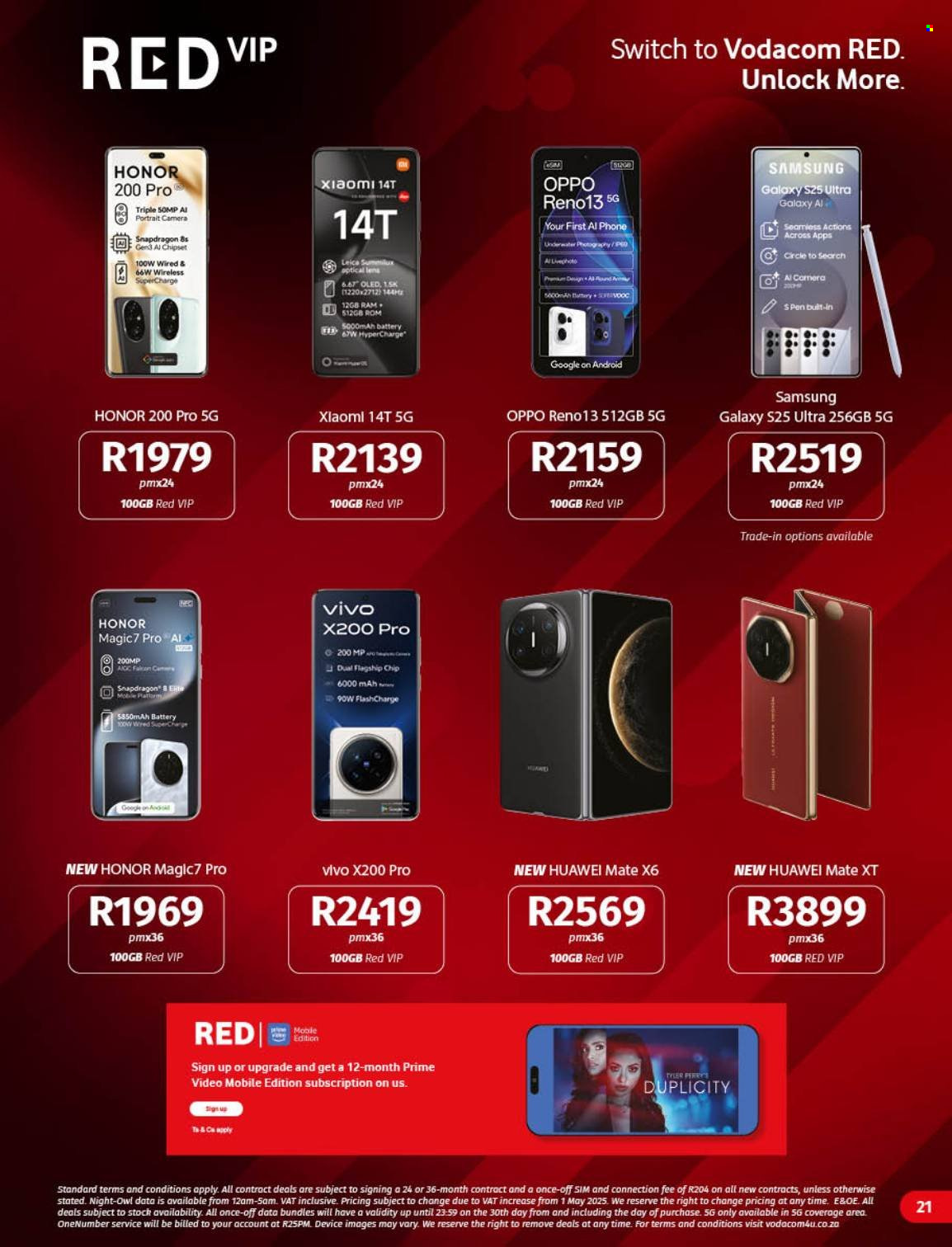 Vodacom specials - 04/04/2025 - 06/05/2025. Page 21