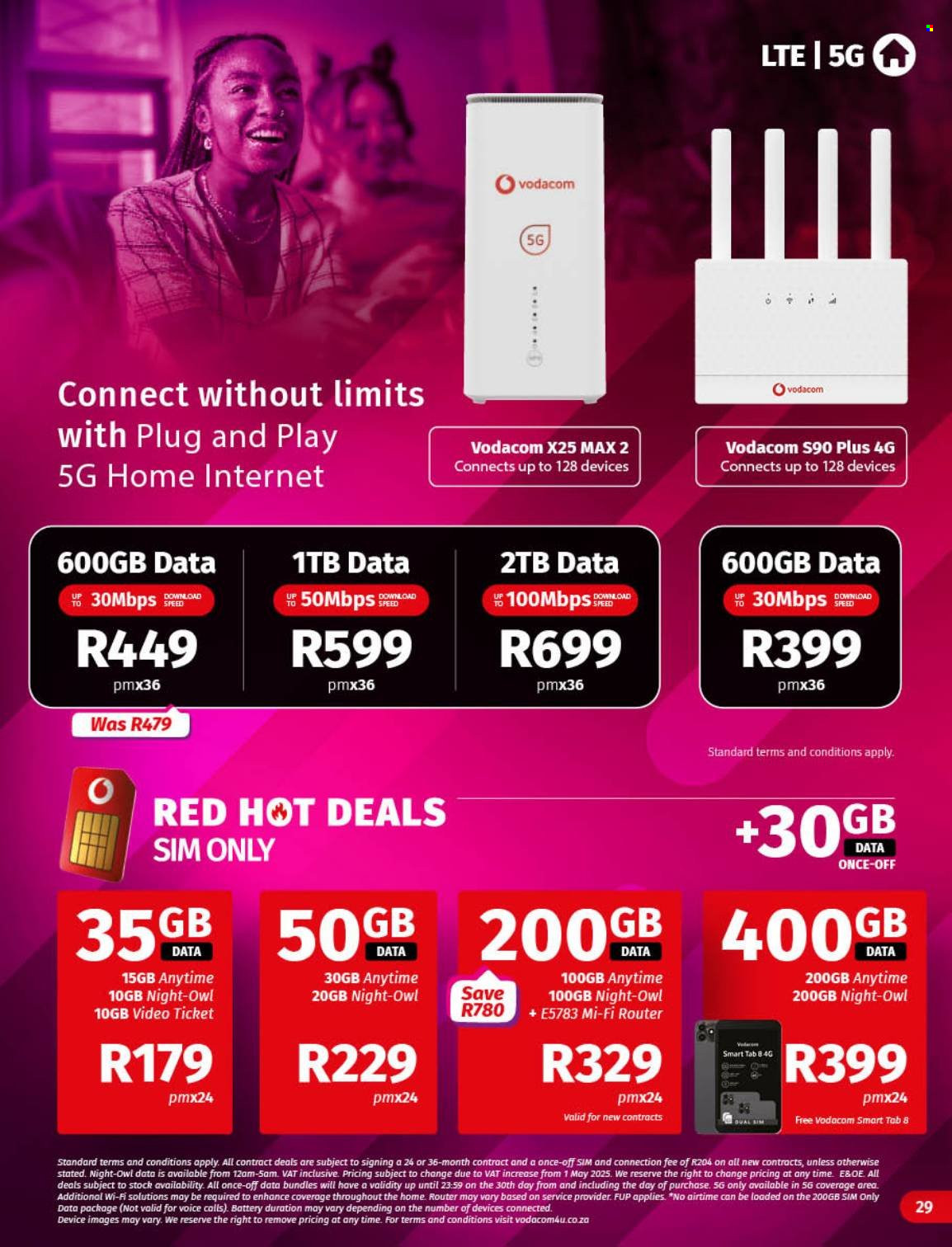 Vodacom specials - 04/04/2025 - 06/05/2025. Page 29