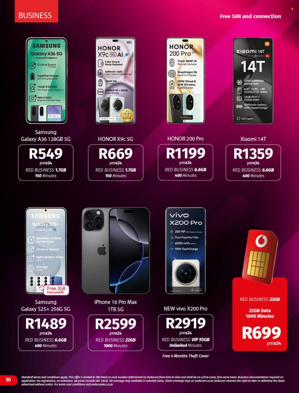 Vodacom specials - 04/04/2025 - 06/05/2025. Page 30