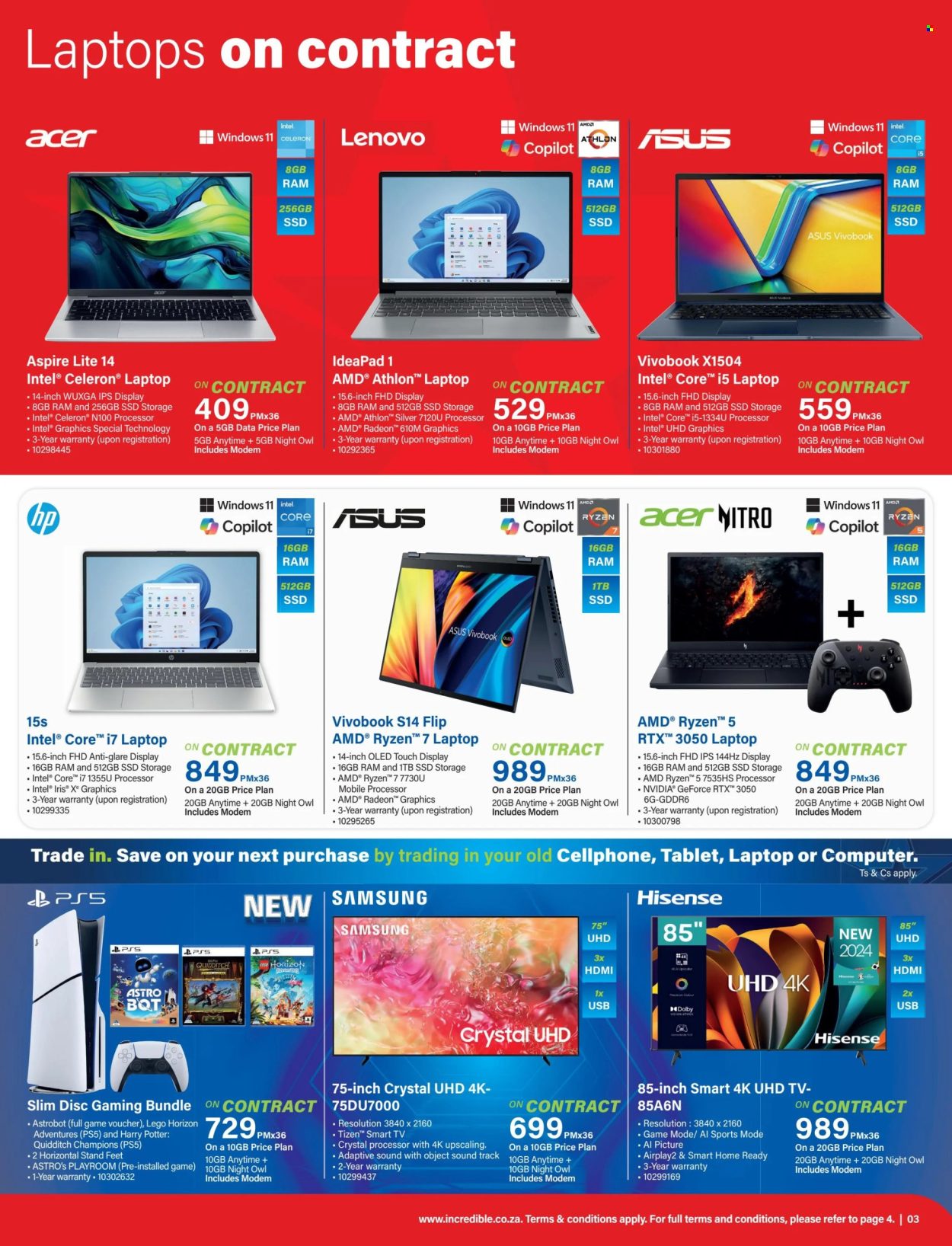 Incredible Connection specials - 04/04/2025 - 06/05/2025. Page 3