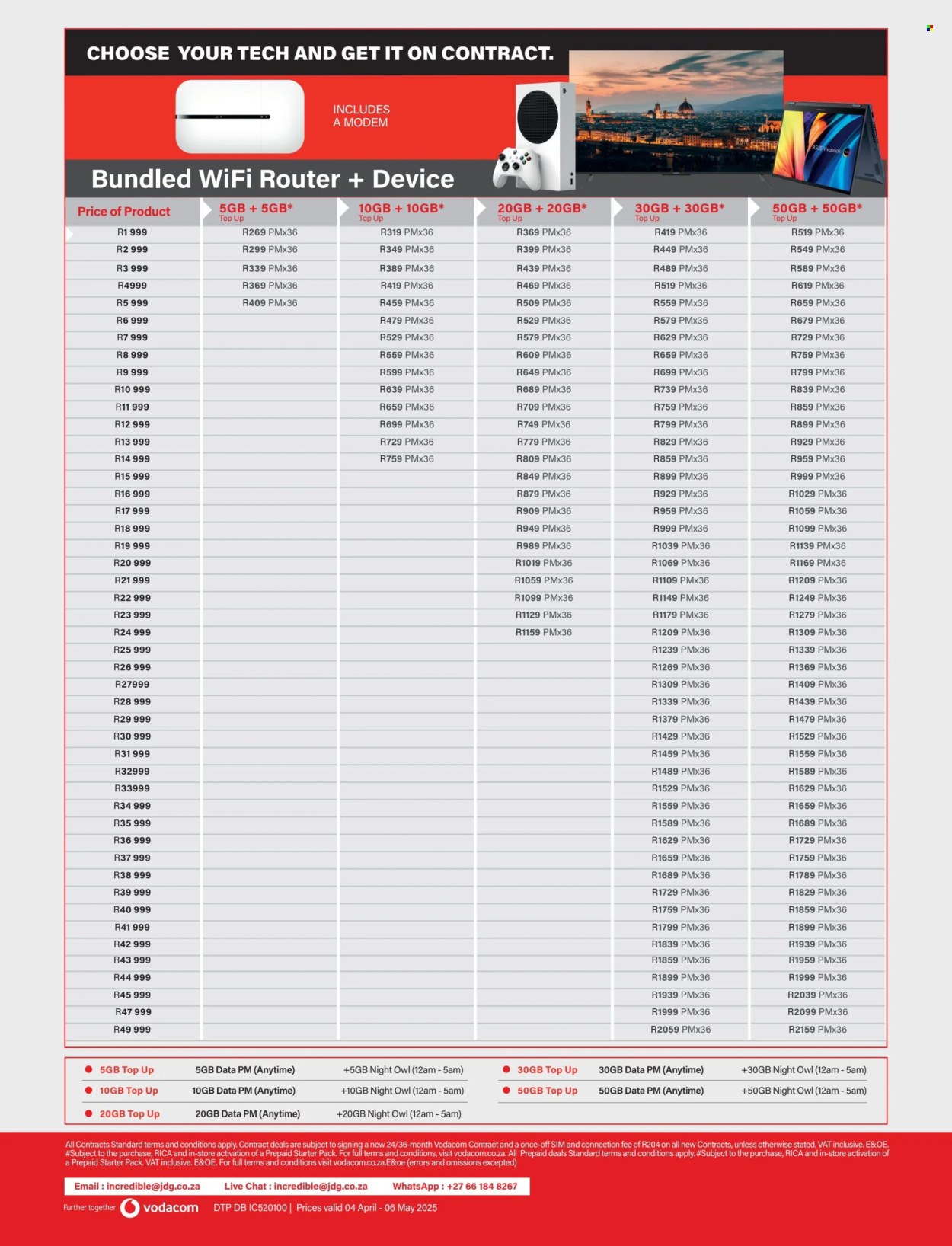 Incredible Connection specials - 04/04/2025 - 06/05/2025. Page 4