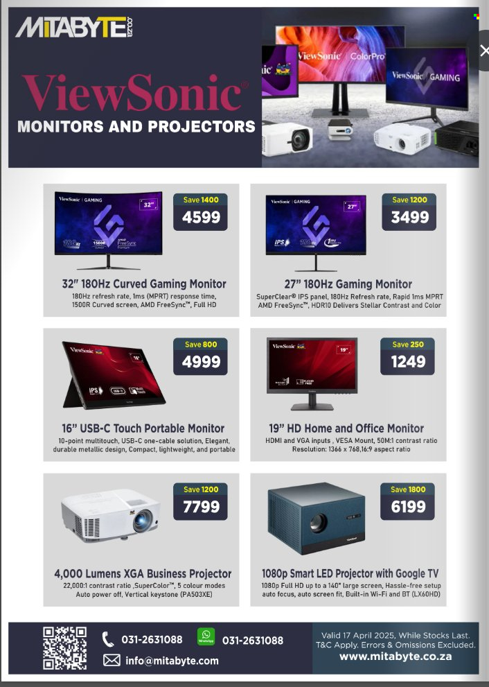 Mitabyte specials - 04/04/2025 - 17/04/2025. Page 1