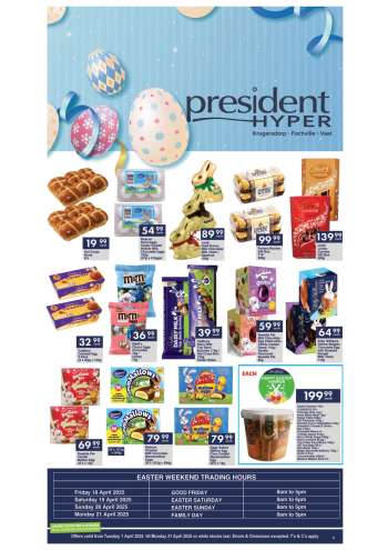 President Hyper catalogue  - 01/04/2025 - 21/04/2025.