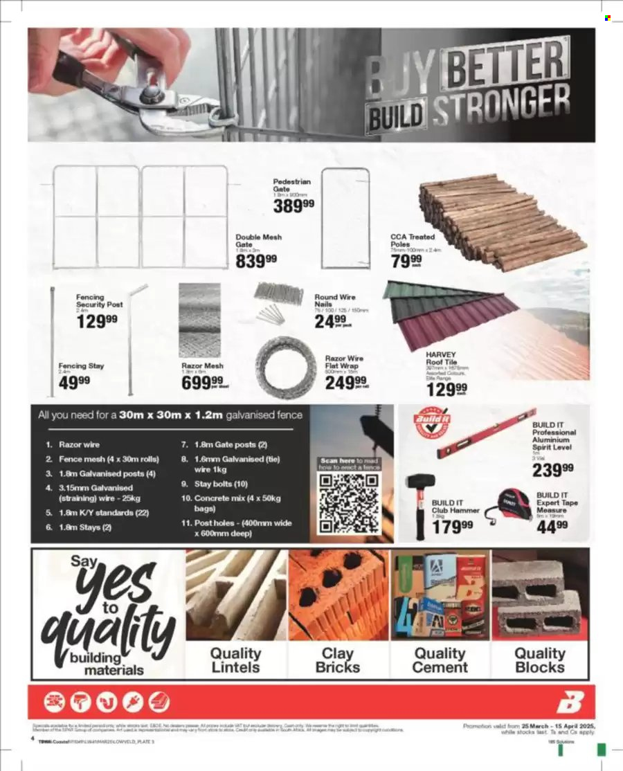 Build It specials - 25/03/2025 - 15/04/2025. Page 4