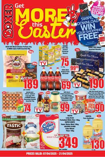 Boxer catalogue  - 07/04/2025 - 21/04/2025.