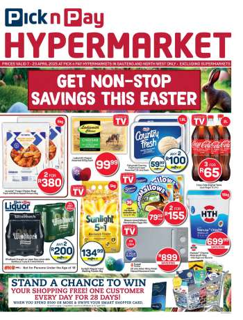 Pick n Pay Hypermarket catalogue  - 07/04/2025 - 23/04/2025.