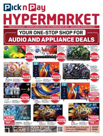 Pick n Pay Hypermarket catalogue  - 07/04/2025 - 23/04/2025.