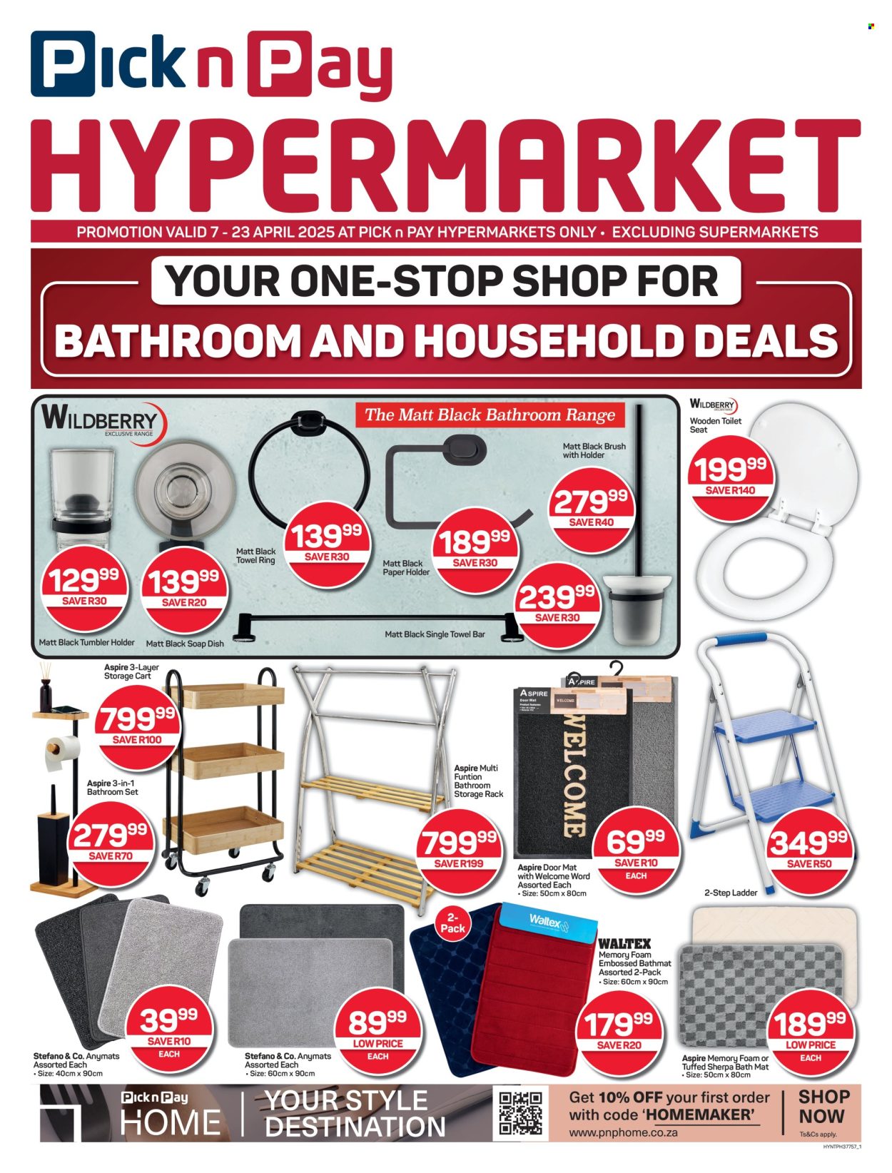 Pick n Pay Hypermarket specials - 07/04/2025 - 23/04/2025. Page 1