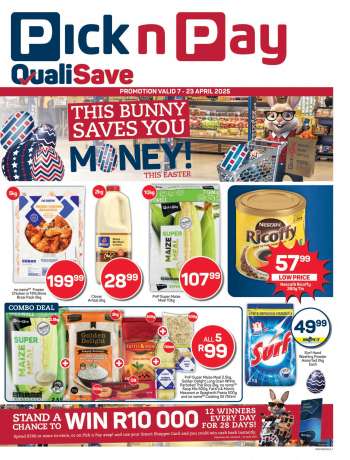 Pick n Pay QualiSave catalogue  - 07/04/2025 - 23/04/2025.