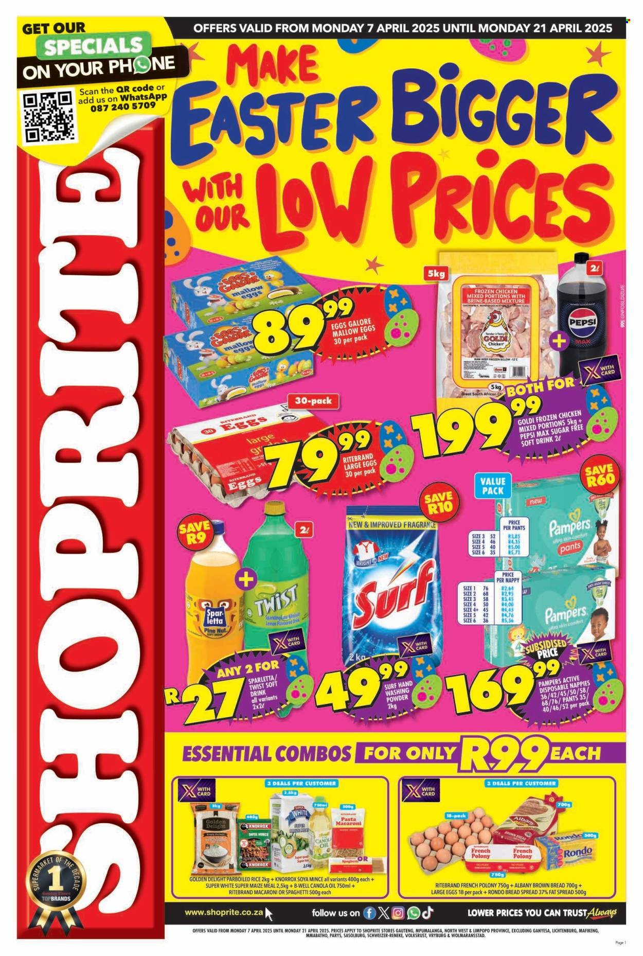Shoprite specials - 07/04/2025 - 21/04/2025. Page 1