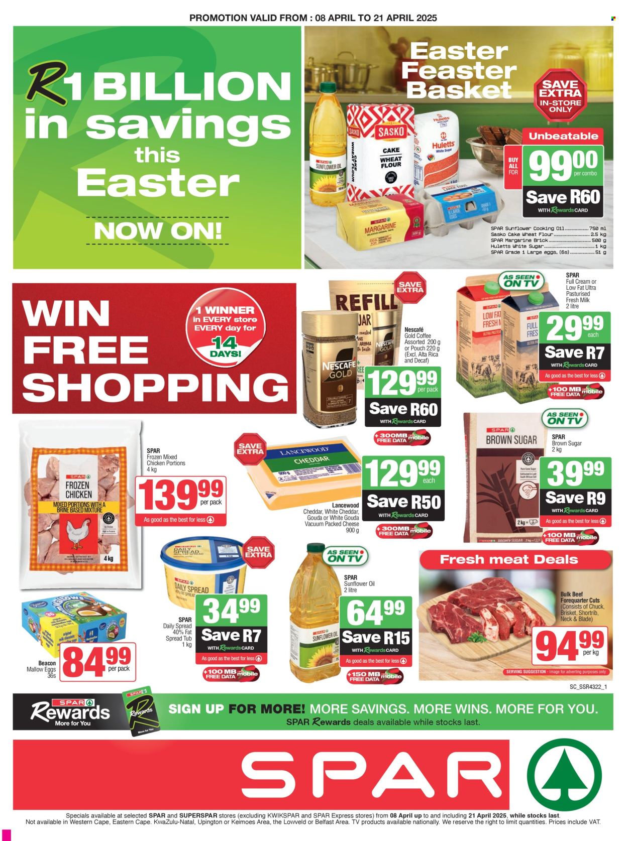 SPAR specials - 08/04/2025 - 21/04/2025. Page 1