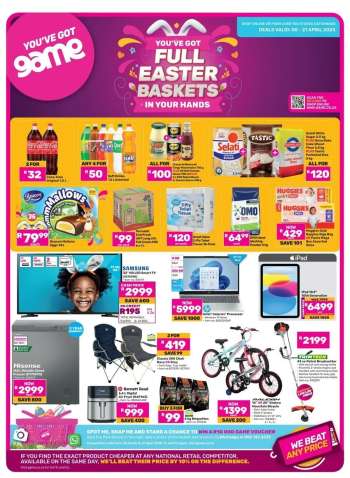 Game catalogue  - 08/04/2025 - 21/04/2025.