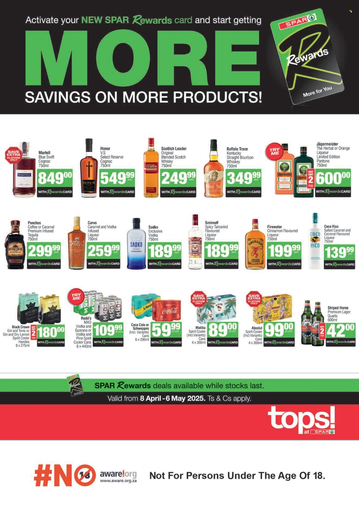 TOPS at SPAR specials - 08/04/2025 - 06/05/2025. Page 1