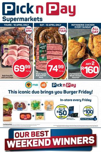 Pick n Pay Supermarket catalogue  - 10/04/2025 - 13/04/2025.