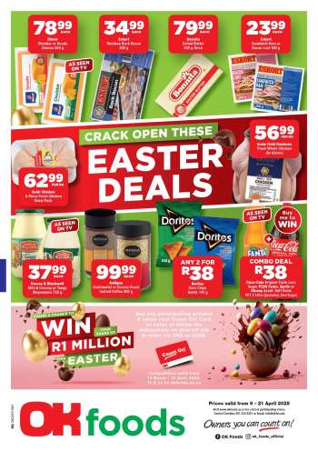 OK Foods catalogue  - 09/04/2025 - 21/04/2025.