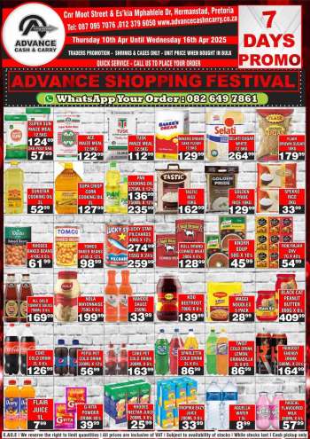 Advance Cash & Carry catalogue  - 10/04/2025 - 16/04/2025.