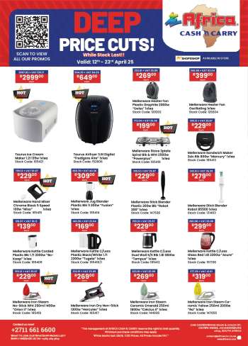Africa Cash & Carry catalogue  - 12/04/2025 - 23/04/2025.