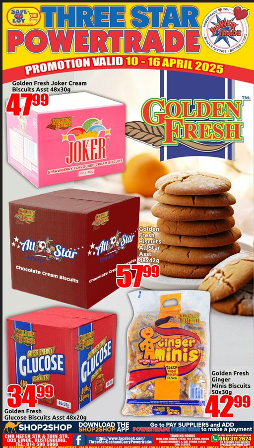 Three Star Cash and Carry specials - 10/04/2025 - 16/04/2025. Page 1