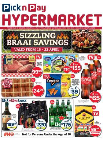 Pick n Pay Hypermarket catalogue  - 15/04/2025 - 23/04/2025.