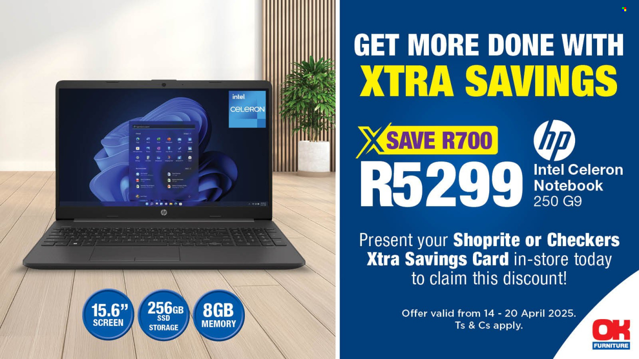 OK Furniture specials - 14/04/2025 - 20/04/2025. Page 1