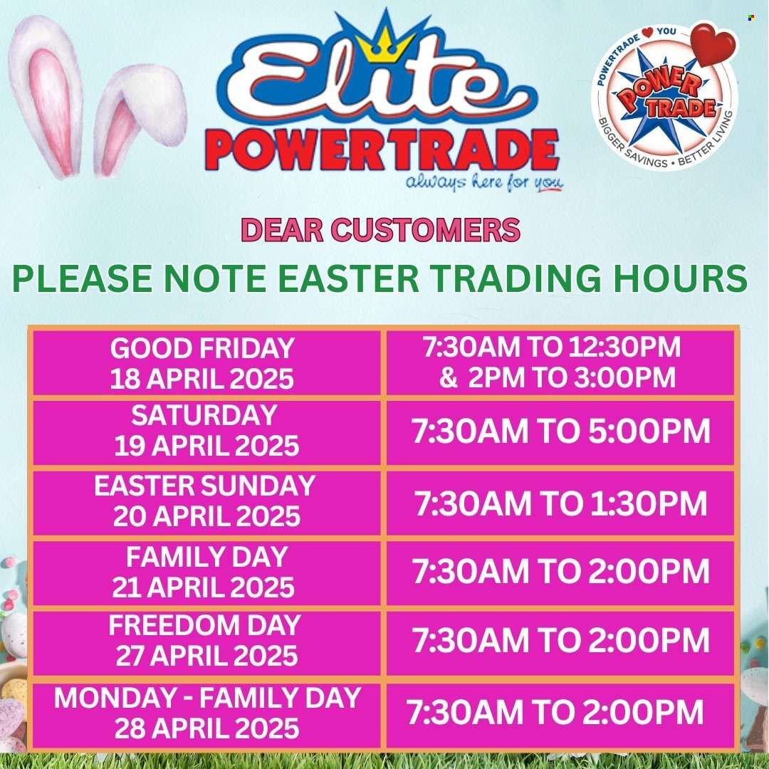 Elite Powertrade specials - 14/04/2025 - 04/05/2025. Page 5