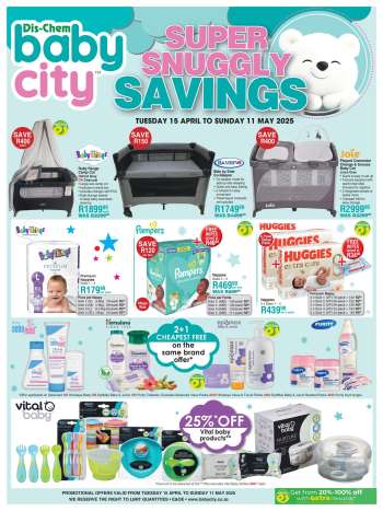 Baby City catalogue  - 15/04/2025 - 11/05/2025.
