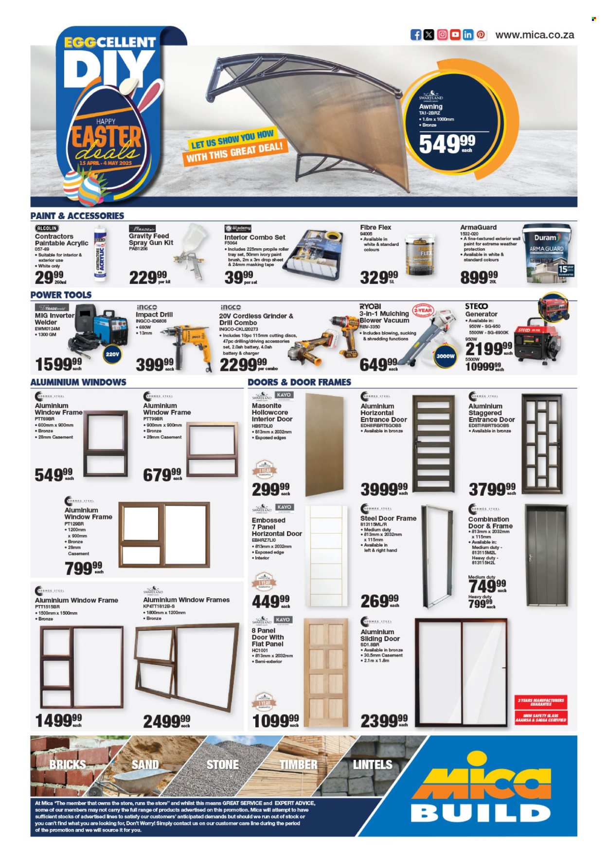 Mica specials - 15/04/2025 - 04/05/2025. Page 1
