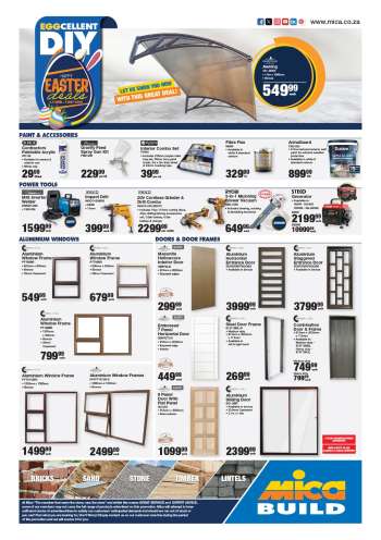 Mica catalogue  - 15/04/2025 - 04/05/2025.