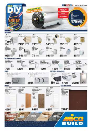 Mica catalogue  - 15/04/2025 - 04/05/2025.