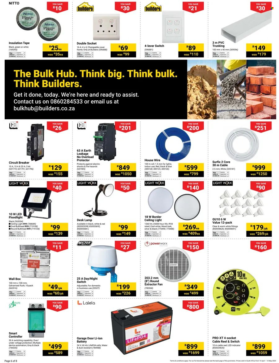 Builders specials - 15/04/2025 - 12/05/2025. Page 6