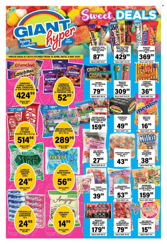 Giant Hyper specials - 16/04/2025 - 04/05/2025. Page 2